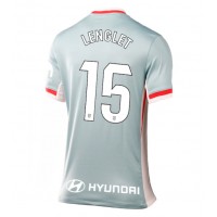 Camisa de time de futebol Atletico Madrid Clement Lenglet #15 Replicas 2º Equipamento Feminina 2024-25 Manga Curta